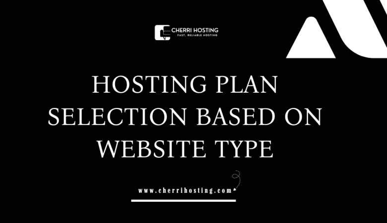 Hosting Plan Selection Based on Website Type