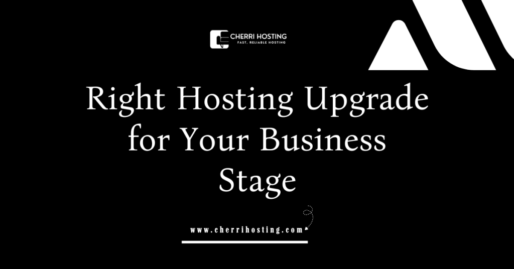 Right Hosting Upgrade for Your Business Stage